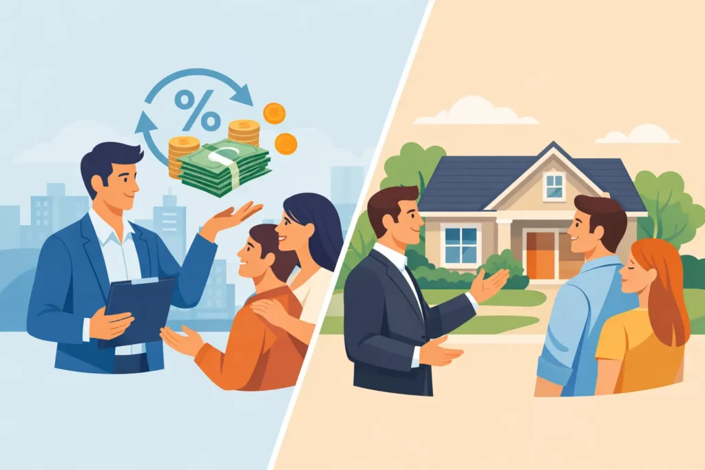 Cashback Realtor Versus Traditional Agent