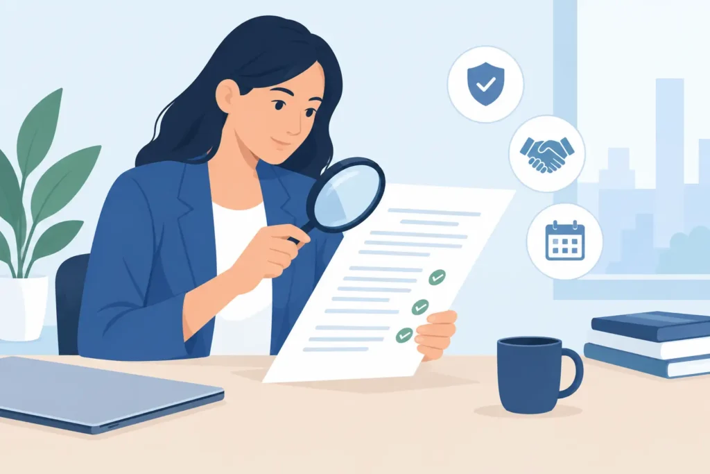 How to Review Offer Conditions Before You Sign